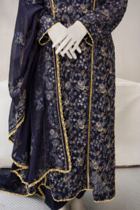 Embroidered 3 Piece Chiffon