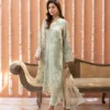 Pure Bamber Suit with Intricate Embroidery
