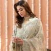 Pure Bamber Suit with Intricate Embroidery