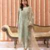 Pure Bamber Suit with Intricate Embroidery
